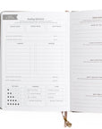 A5 Bookshelf Reading Journal