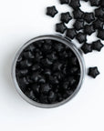 Black Sparkles Wax Seal Beads