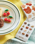 KITTA Clear Stickers Sweet Snacks