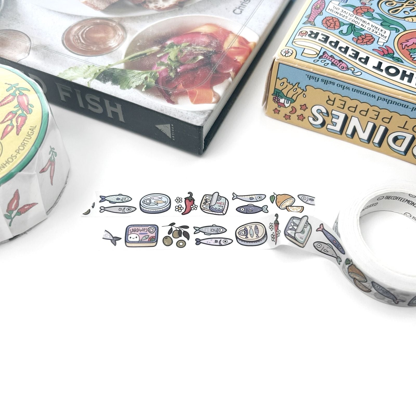 Sardine Supper Washi Tape 12mm