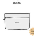 Honey - Wide Stationery Pouch