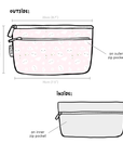 [Pre-order] Ballerina Pink - SLIM Stationery Pouch