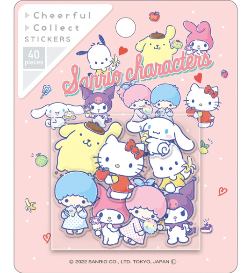 Sanrio character sticker flakes