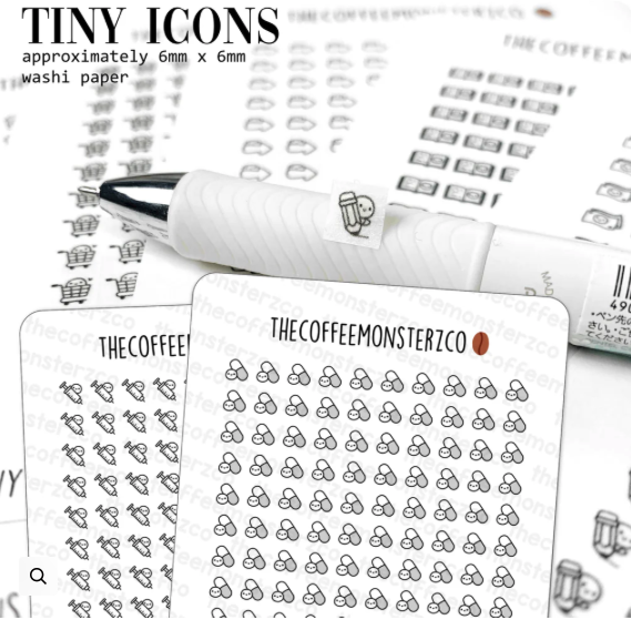 Tiny Icons - Medical (washi paper)