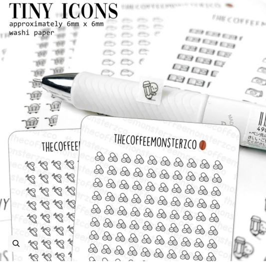 Tiny Icons - Medical (washi paper)