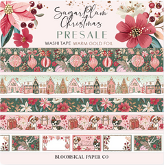 Sugar Plum Christmas Washi Tape Collection