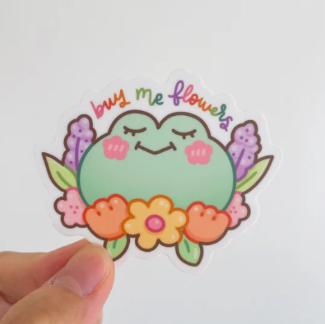 Buy Me Flowers sticker