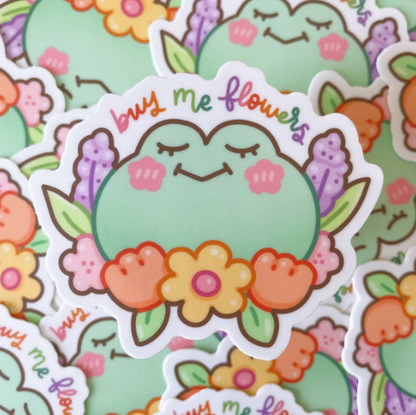 Buy Me Flowers sticker