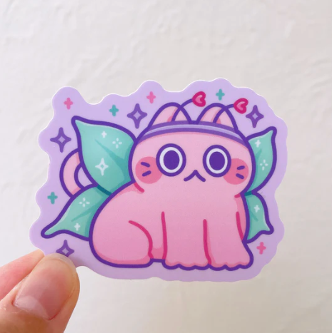 Fairy cat sticker