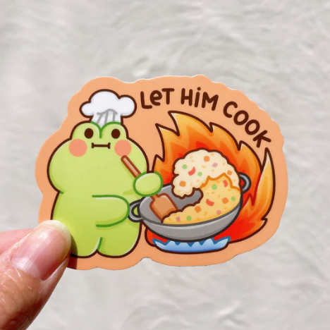 Let him cook