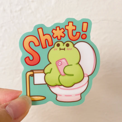 Sh*t! sticker