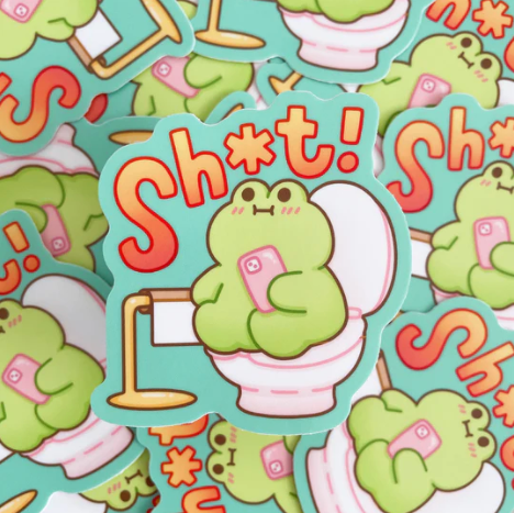 Sh*t! sticker