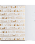 A5 Bookshelf Reading Journal