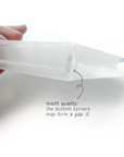 Misfit Plastic Gusset Sticker Envelope