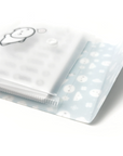 Misfit Plastic Gusset Sticker Envelope