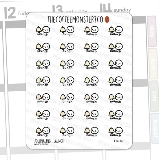 Launch Journaling Sticker Sheet