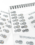 Star Rating Doodles Sticker Sheets