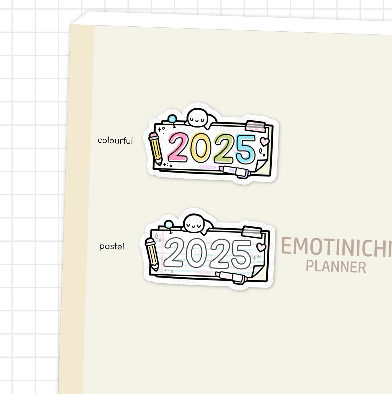 2025 Emotis - Vinyl Stickers