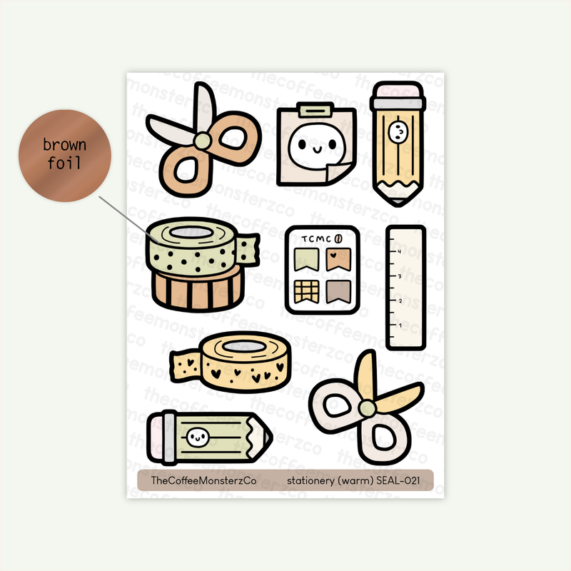 Stationery Supplies Sticker Seals