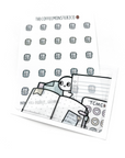 Paper Layers Adhesive Sticky Pockets