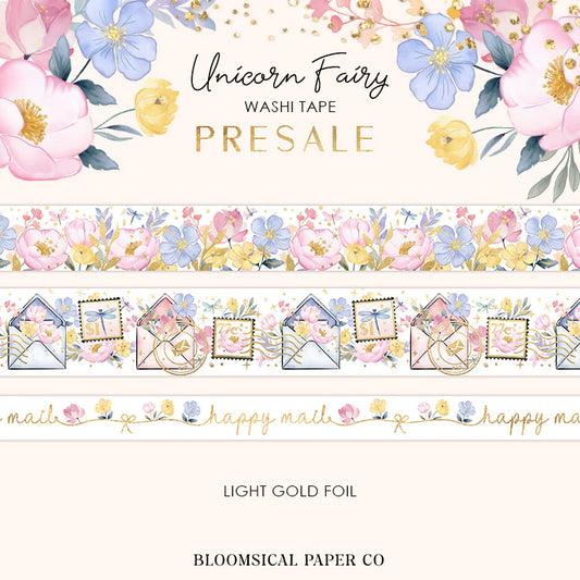 Unicorn Fairy Washi Tape Collection