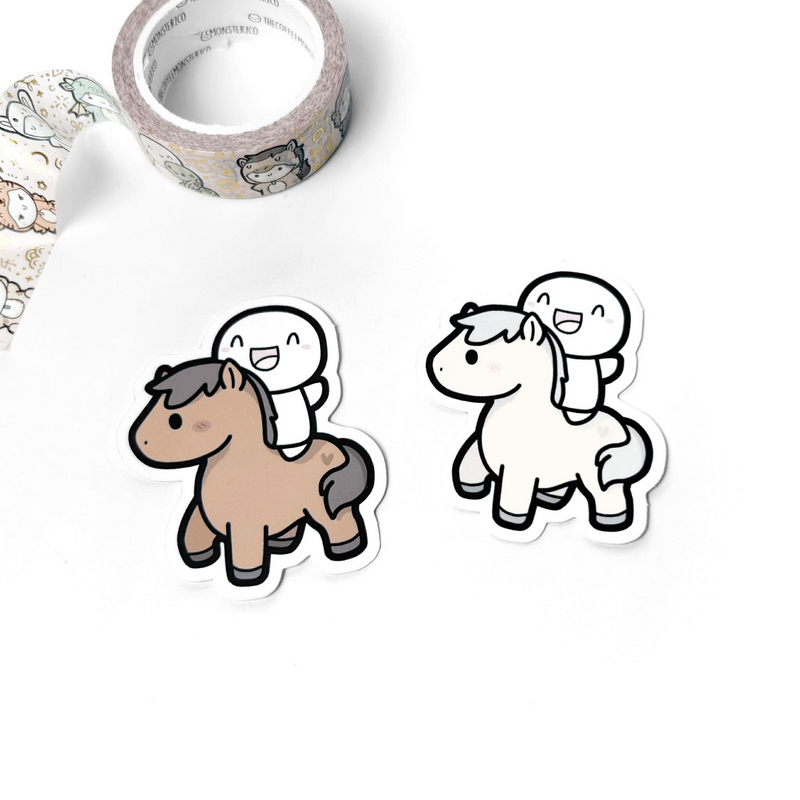 Year of the Horse Vinyl Stickers