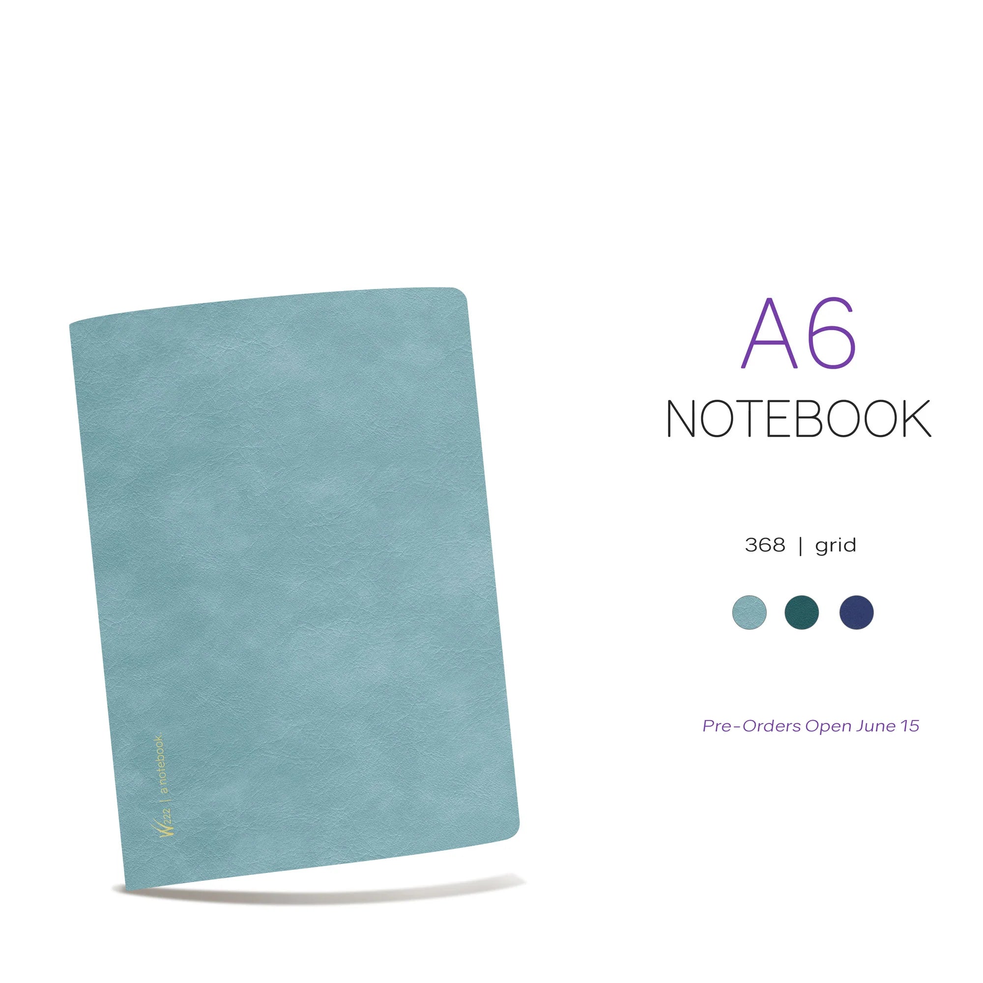 Wonderland222 A6 Grid Notebook