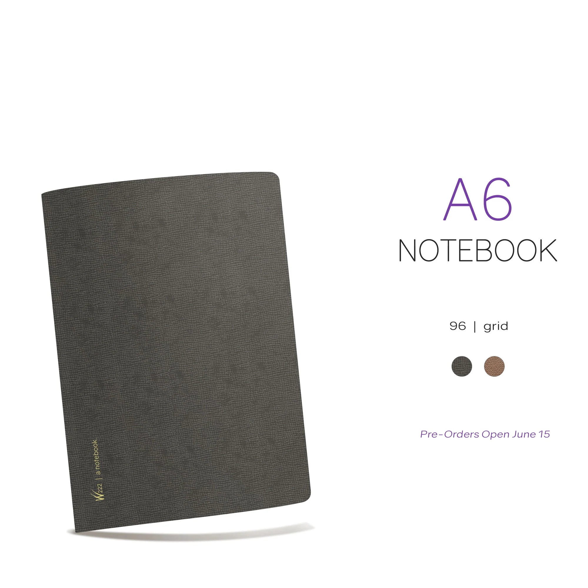 Wonderland222 A6 Grid Notebook