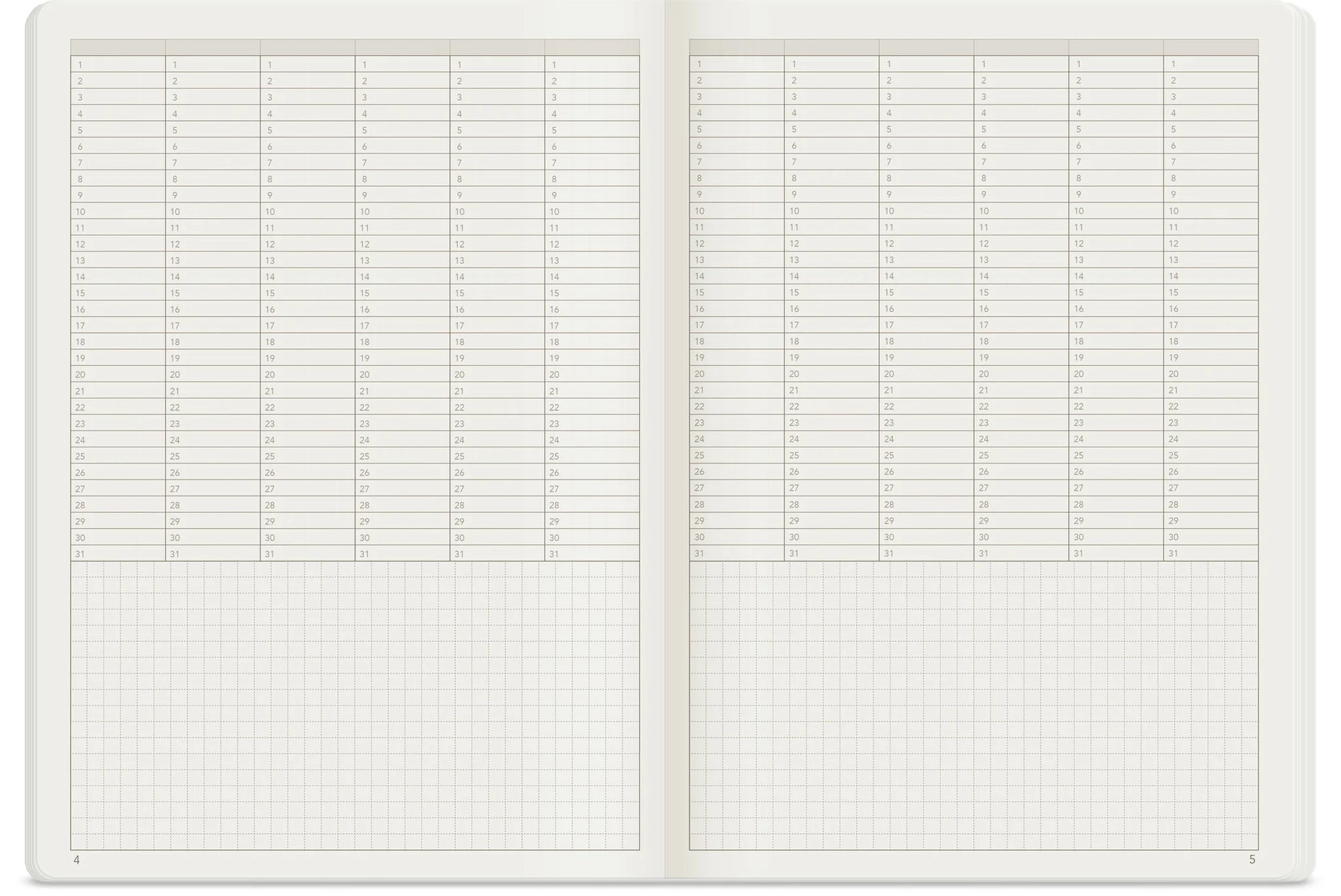 Wonderland222 A5 Quarterly Planner Insert