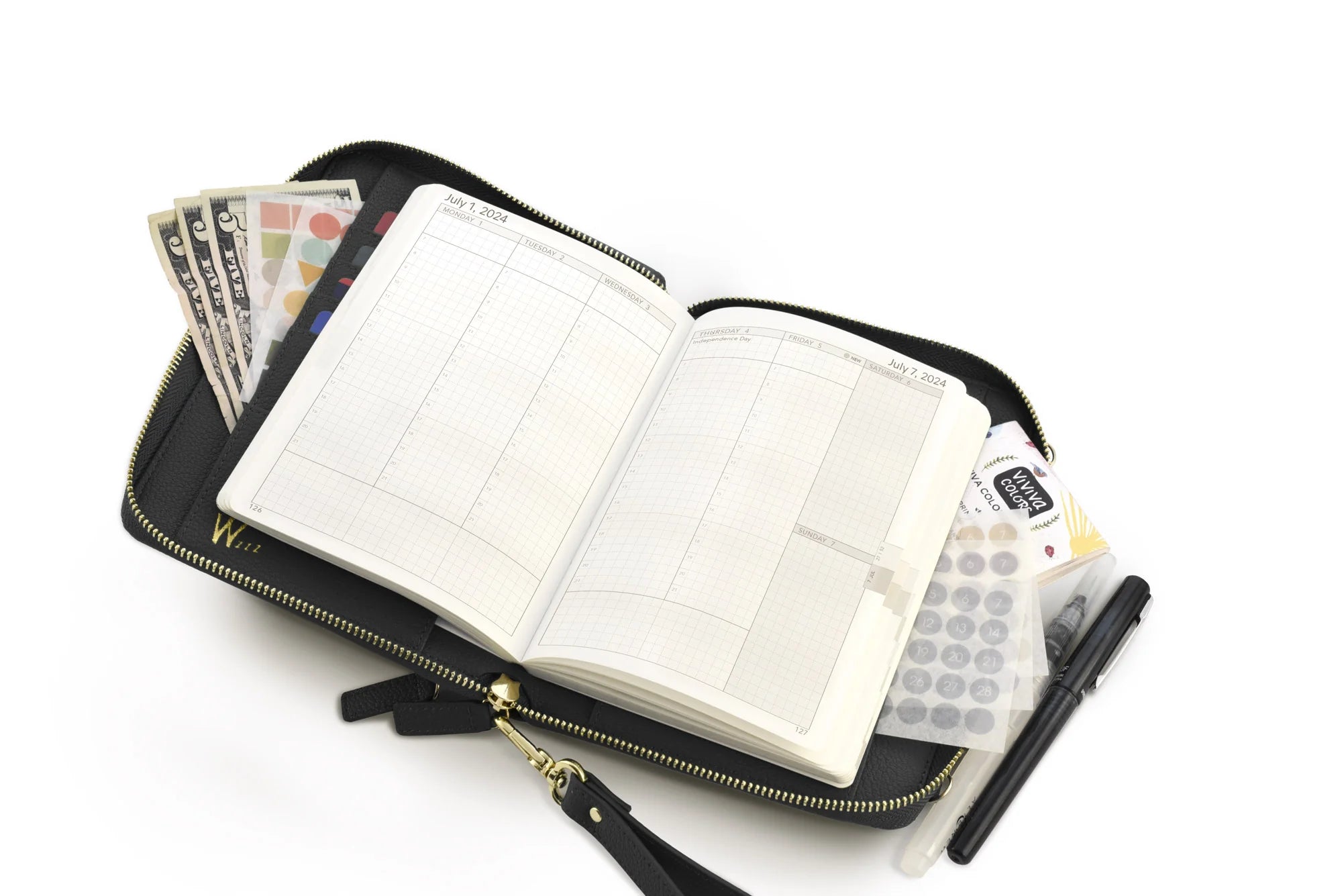 Wonderland222 Planner Cover Purse