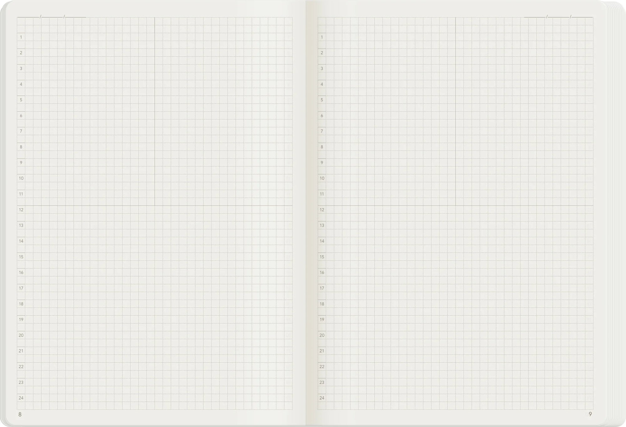 Wonderland222 A5 Grid Notebook