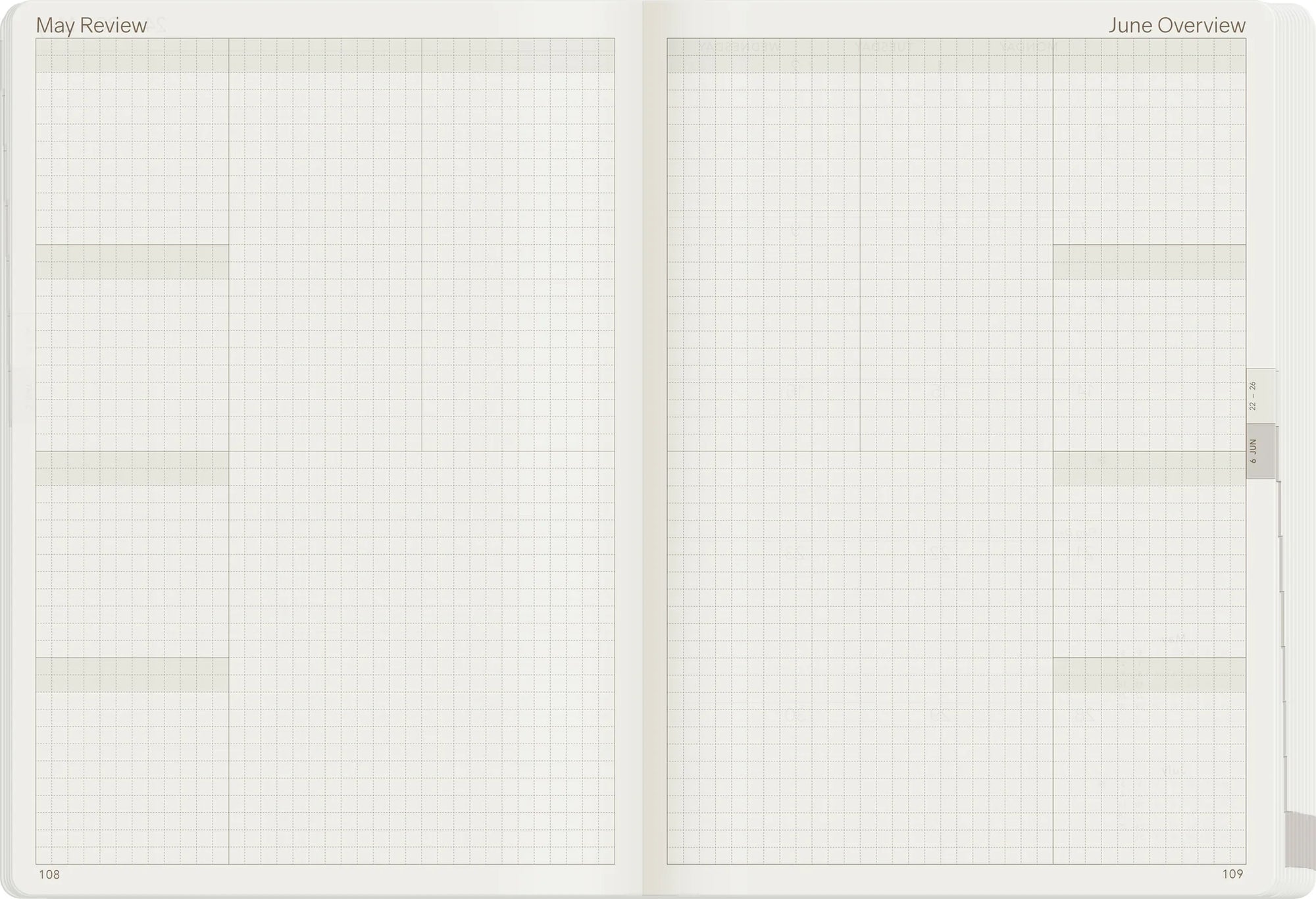 Wonderland222 A5 2027 Weekly Planner Core Unstacked Weekends