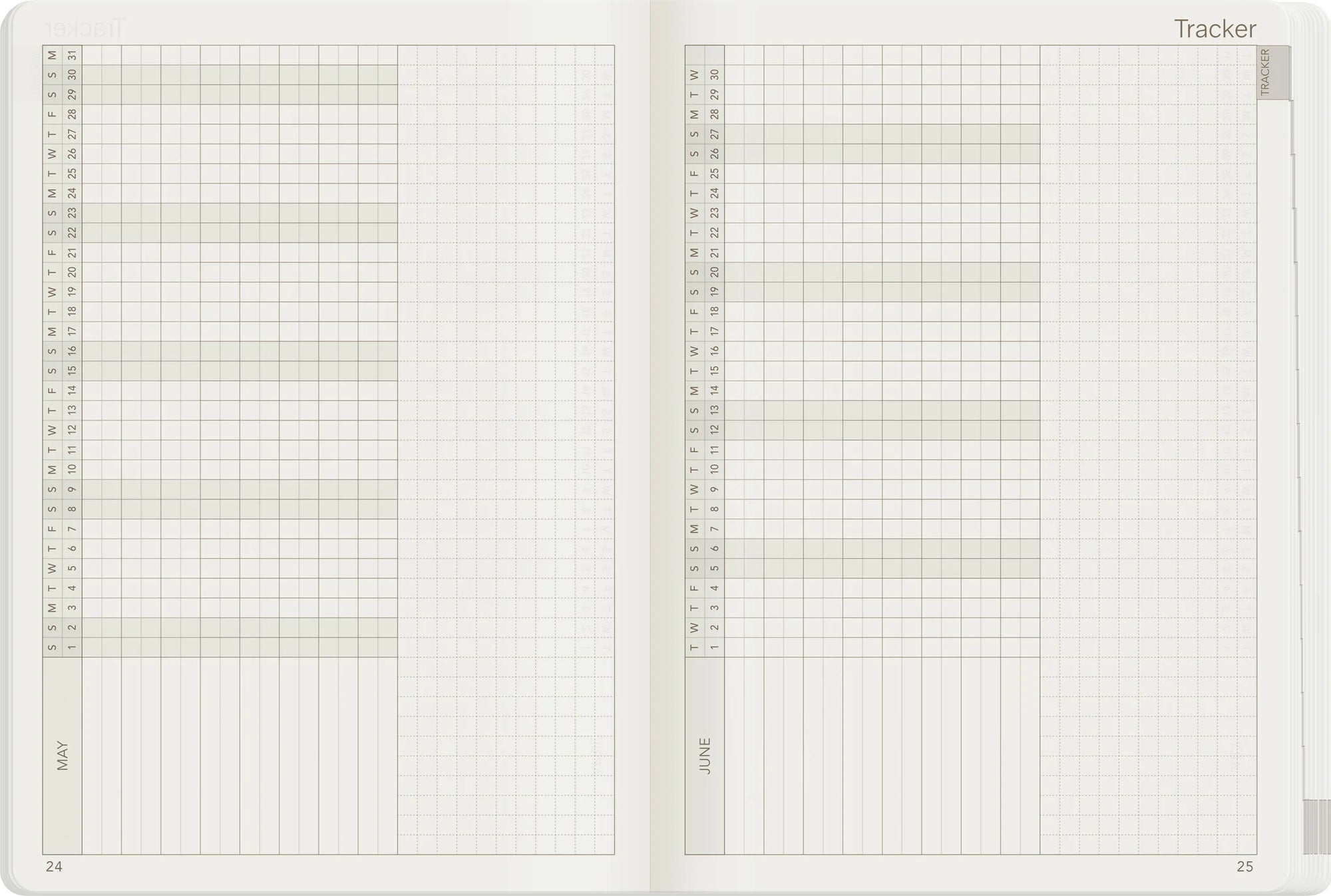 Wonderland222 B6 2027 Weekly Planner Core Unstacked Weekends