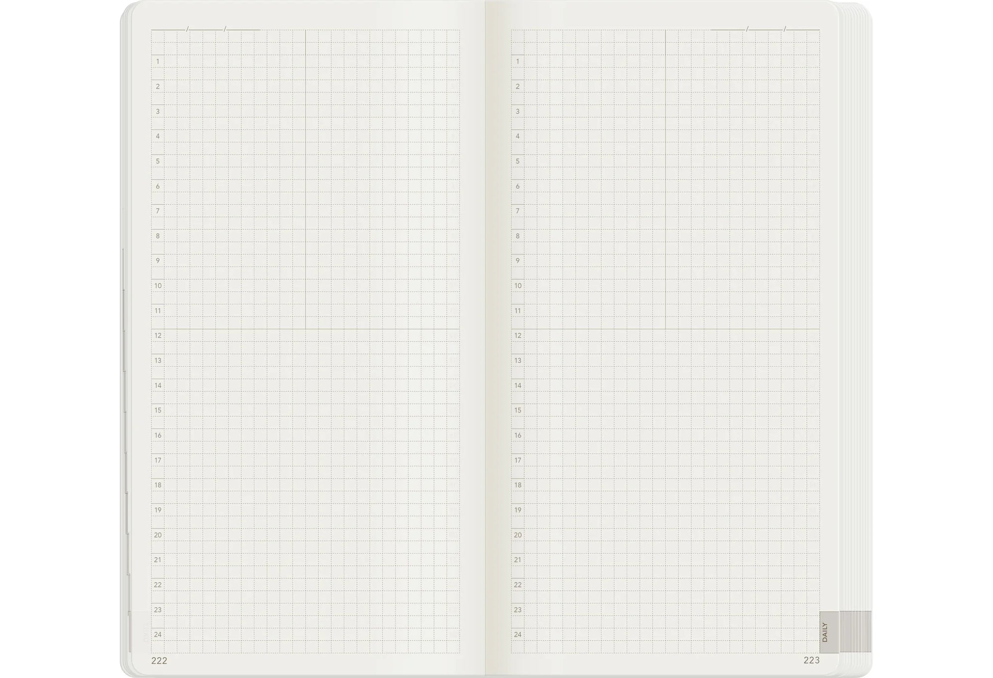Wonderland222 W1 2027 Weekly Planner Core Stacked Weekends