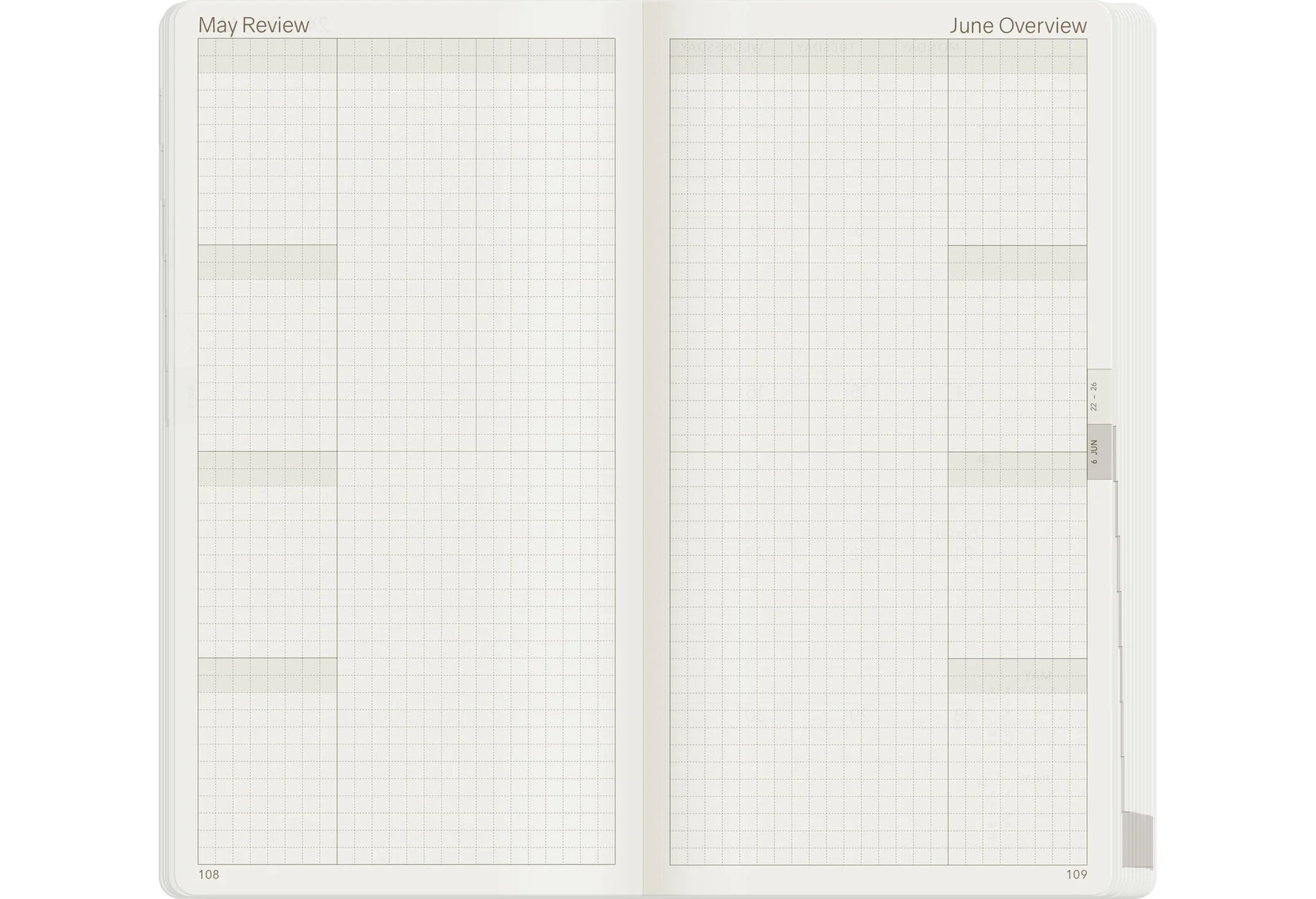 Wonderland222 W1 2027 Weekly Planner Core Horizontal