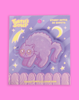 Scared Kitty Sticky Note Pad