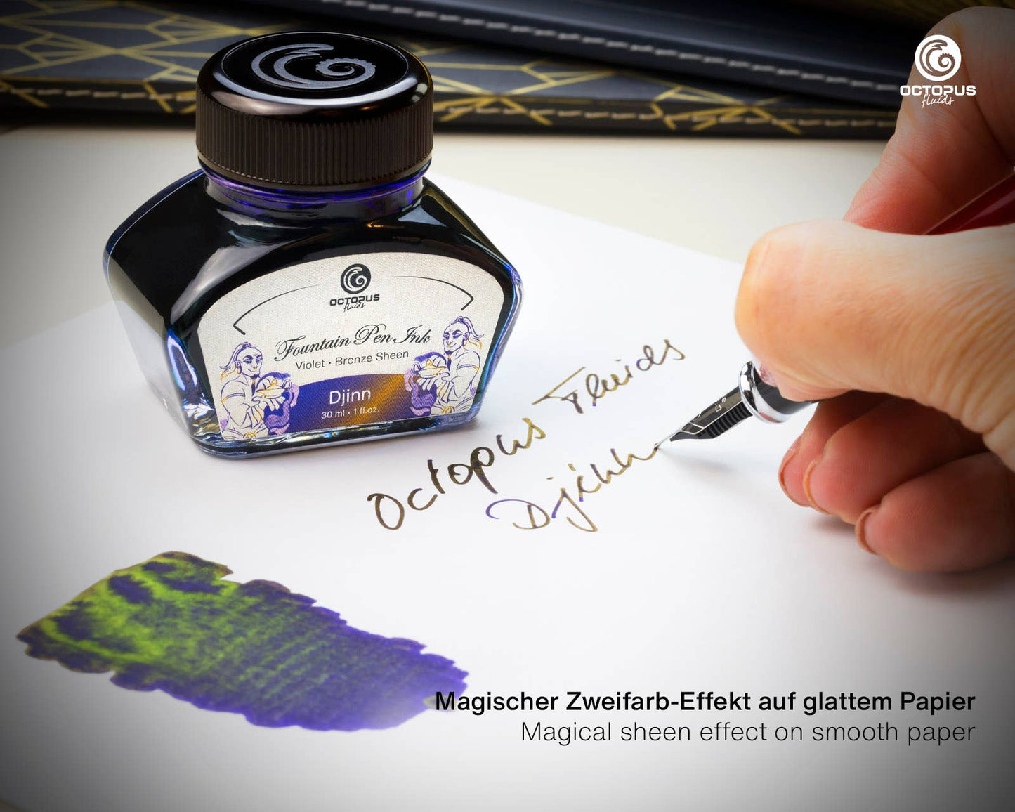 Sheen Djinn Blue Fountain pen ink