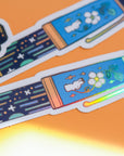 Vinyl Sticker (Holographic) Rabbit Fountain Pen