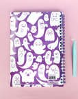 Spooky Ghost Graveyard Reusable Sticker Book