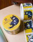 Candid Cats Stamp Washi Tape