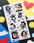 Take It Easy Sticker Sheet