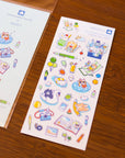 Summer Pool Party Sticker Sheet