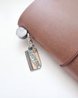 Metro Card Enamel Charm