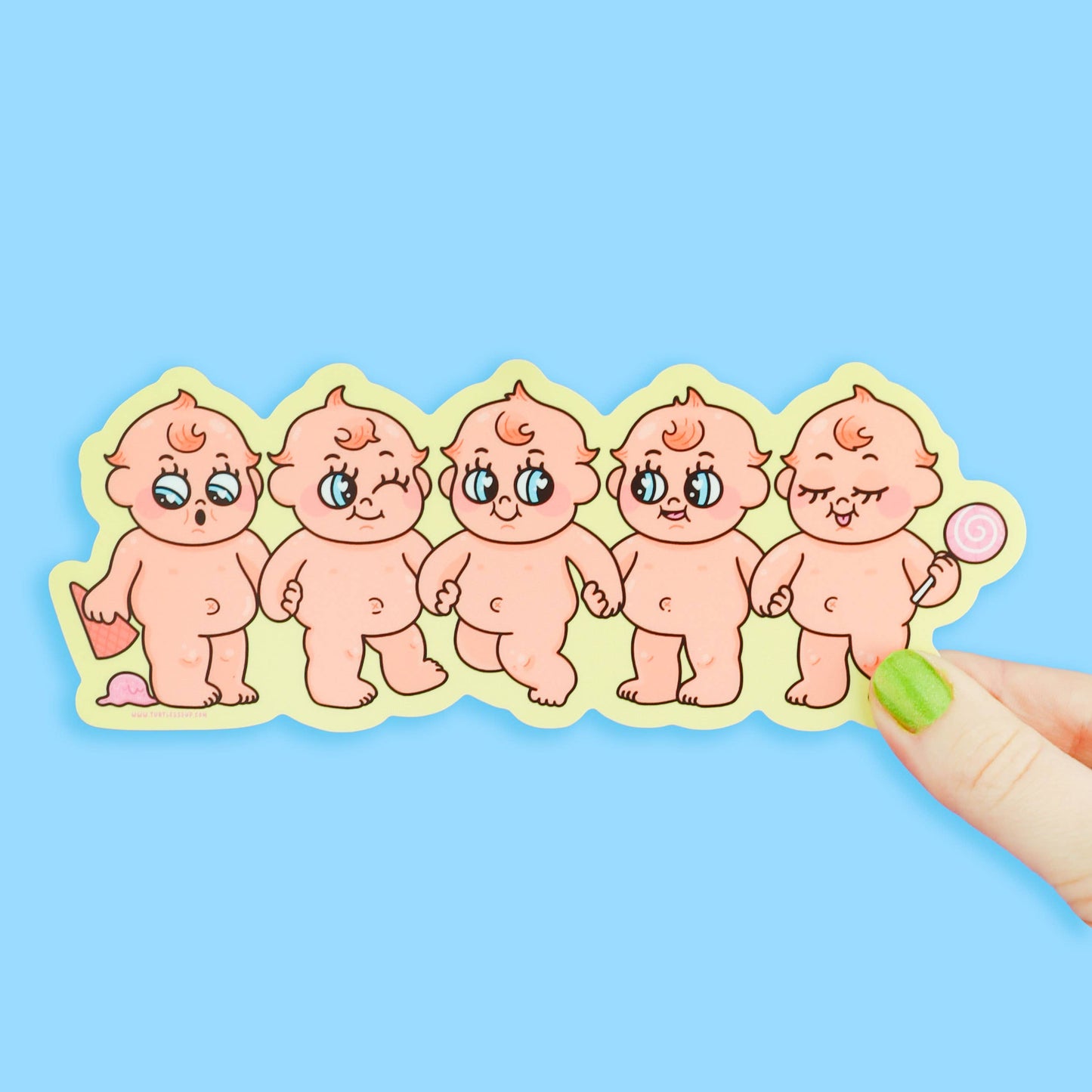 Cutie Pie Babies Long Vinyl Sticker