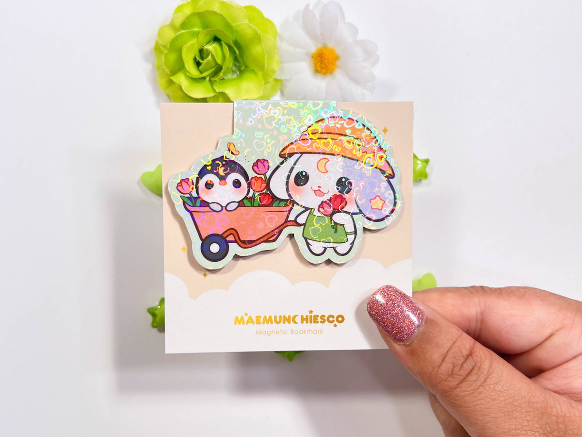 Dumpling x Pluto Garden Magnetic Bookmark