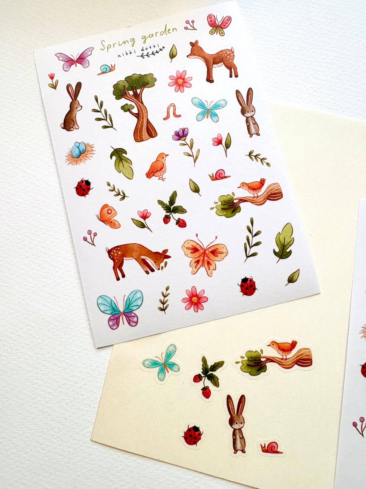 Spring Garden Sticker Sheet