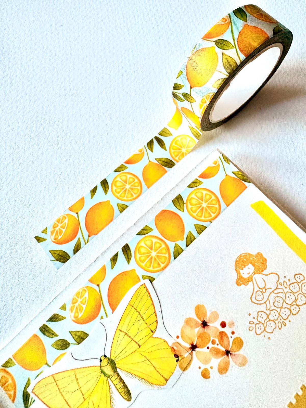 Lemons Washi Tape