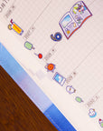 Summer Pool Party Sticker Sheet