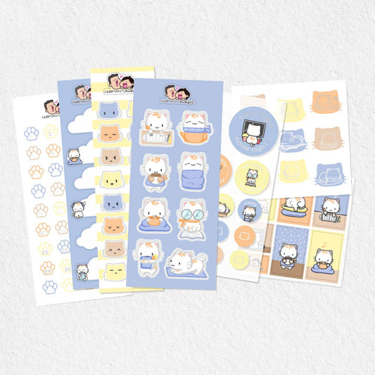 Cozy Cat Variety Sticker Pack