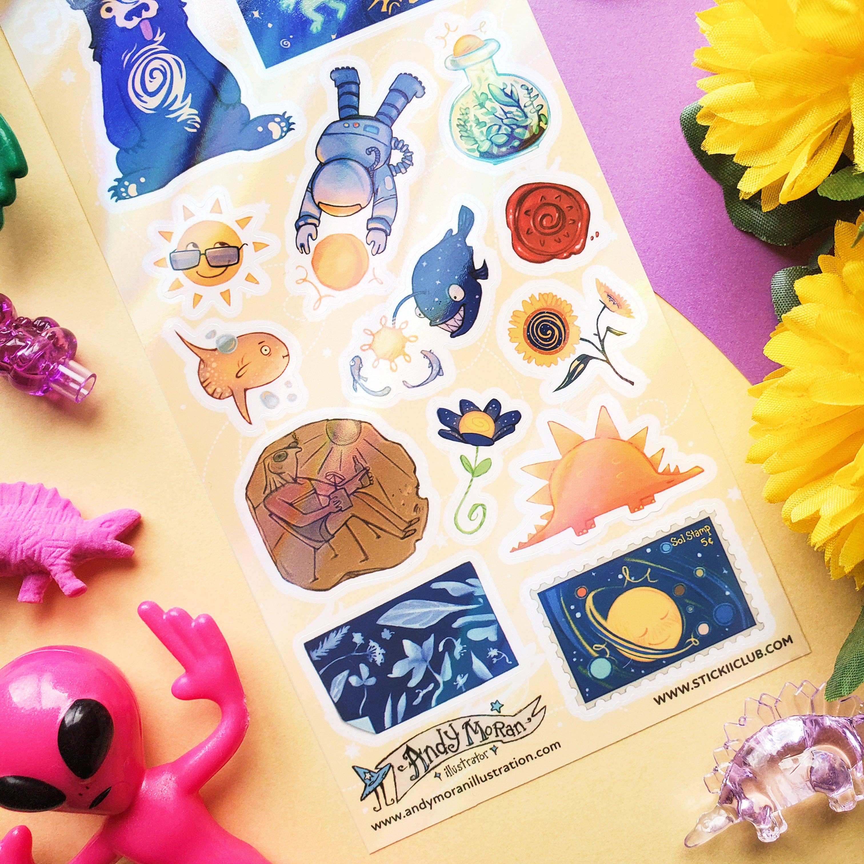 Solar Ready Sticker Solar Squad Sticker Sheet – Suteki Stickers